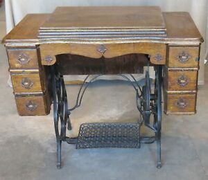antique montgomery ward sewing machine